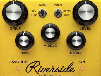 Strymon presenta el Riverside, su primer pedal de distorsión