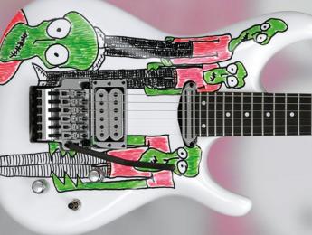 JSART2, 50 guitarras decoradas por Joe Satriani