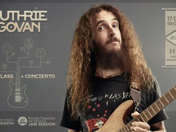 Masterclass y concierto de Guthrie Govan este sábado en Granollers (Barcelona)