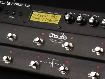 Amplifire 12 de Atomic, nueva versión ampliada de su pedalera emuladora de amplis