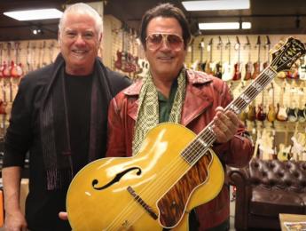 Epiphone Emperor de 1940, el regalo del actor Sylvester Stallone a su hermano Frank