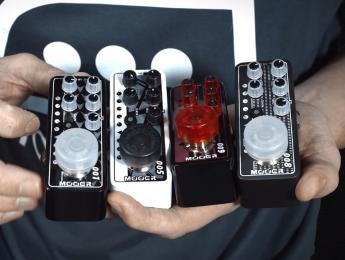 Mooer desvela 10 micropedales emuladores de amplis