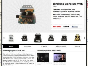 Nueva web de Jim Dunlop