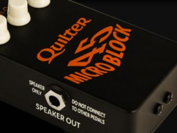Quilter Micro Block, una potencia de 45W en el tamaño de un pedal