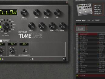 Los pedales Strymon tienen ahora editor para el ordenador