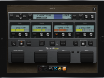 Quantiloop 2, un looper cuádruple en tu iPad