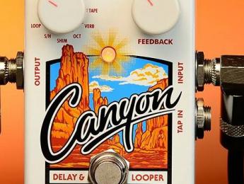 Electro-Harmonix Canyon, nuevo pedal con 11 tipos de Delay y Looper