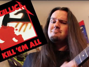 ¿Cómo sonaría "Kill’em All" de Metallica en tonalidad mayor?
