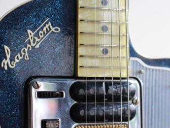 La guitarra Hagstrom de Kurt Cobain de Nirvana a subasta