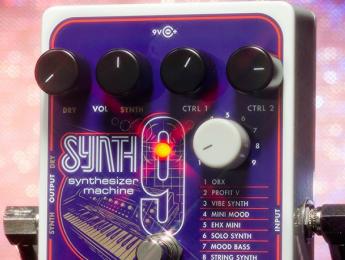 Electro-Harmonix Synth9, convierte tu guitarra en un sinte estilo vintage