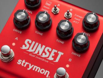 Strymon Sunset, sonidos de overdrive clásicos en un pedal dual