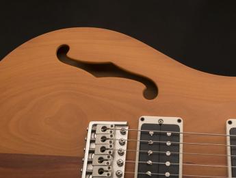 PRS CE 24 y S2 Vela "Reclaimed", dos guitarras semisólidas hechas con maderas exóticas