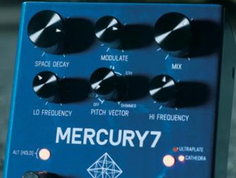 Mercury 7 y Ottobit Jr, el debut de Meris en pedales para guitarristas