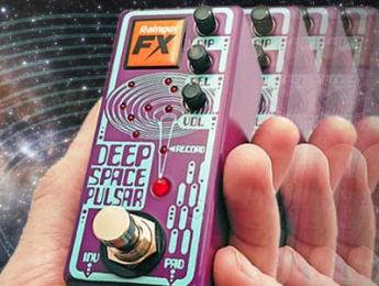 Rainger FX Deep Space Pulsar, un pedal que sincroniza tu guitarra al bombo