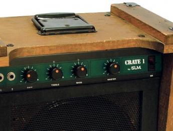 El sorprendente aspecto del CR1, el primer amplificador de Crate