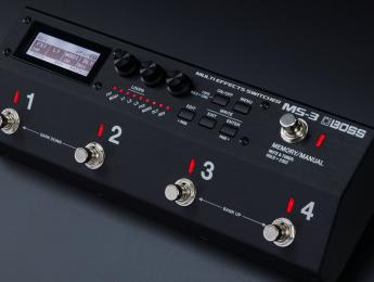 Boss MS-3: multiefectos, switcher de pedales y control de amplis en una sola unidad