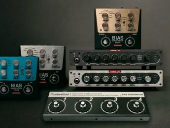 Bias Mini y pedales Twin: las versiones compactas del cabezal y efectos de Positive Grid