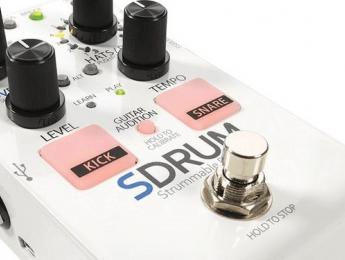 Digitech Sdrum, una caja de ritmos que se guía por tu rasgueo