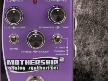 Pigtronix Mothership 2, el sintetizador analógico de guitarra, ahora en formato compacto