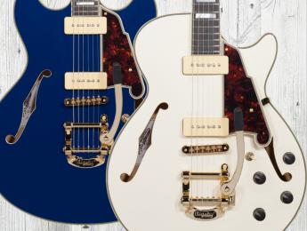D’Angelico DC y SS Shoreline, nuevas guitarras de la serie Excel