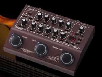 Boss AD-10, el nuevo preamplificador para acústica en formato pedal