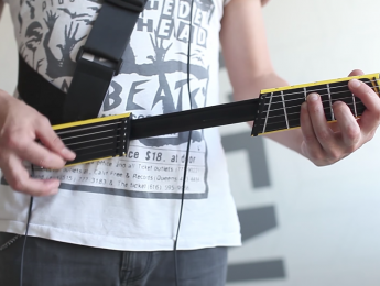 Jammy, una guitarra extensible y exageradamente portátil