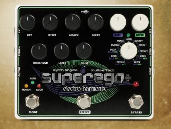 Electro-Harmonix SuperEgo+, pedal sintetizador y multiefectos todo en uno
