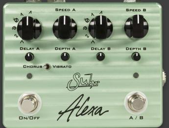 Alexa, el nuevo pedal dual de chorus de Suhr