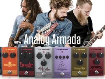 TC Electronic presenta 8 nuevos pedales de efecto