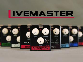 Biyang/Wangs Livemaster, pedalera multiefecto con módulos intercambiables