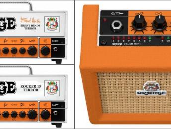 Nuevos amplis Orange: Brent Hinds Terror, Rocker 15 Terror, y Crush Mini