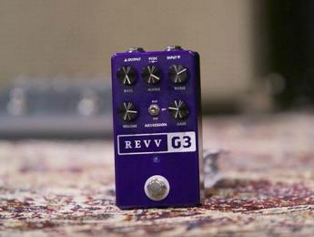 Revv G3, el primer pedal de distorsión de Revv Amplification