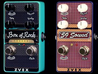 ZVex anuncia versiones verticales de los pedales Box of Rock y '59 Sound