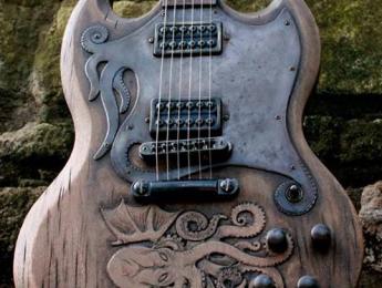 Cthulhu SG, una guitarra inspirada en el monstruo de H.P. Lovecraft