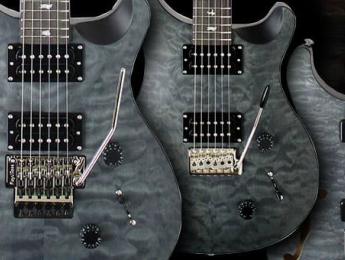 PRS Stealth, una edición limitada de las series SE en acabado Satin Quilt Stealth