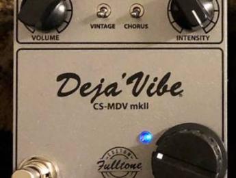 Fulltone lanza el CS-MDV mkII, la versión mini de su conocido Deja'Vibe