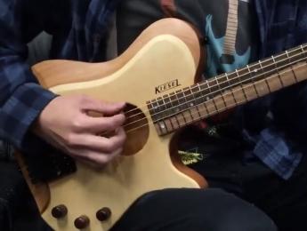 Zeus Acoustic NGD, una guitarra acústica “Headless” de Kiesel