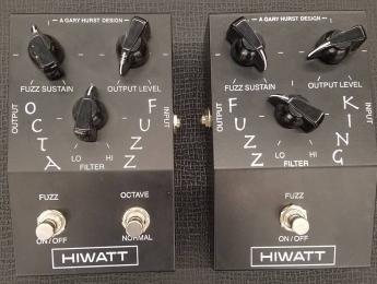 Hiwatt Octafuzz y Fuzz King, una reproducción de los diseños originales de Gary Hurst