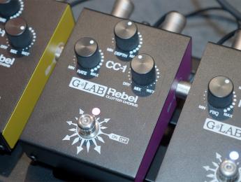 G-Lab Rebel Series, nuevos pedales de efectos con MIDI