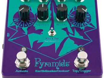 Pyramids, un completo flanger estéreo de Earthquaker Devices