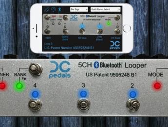 DC Pedals lanza un Looper Bluetooth de 5 canales True Bypass