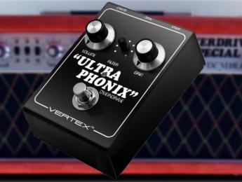 Vertex Ultraphonix, un pedal diseñado para recrear el overdrive de un amplificador Dumble