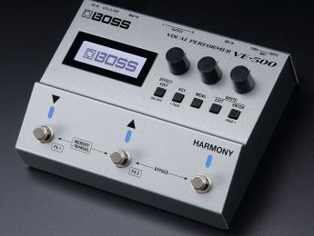 Boss VE-500 Vocal Performer, multiefectos y procesador para guitarristas/cantantes