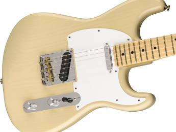 Fender vuelve a fundir los modelos Strato y Tele con la Parallel Universe Whiteguard Strat