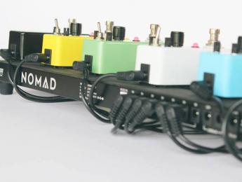 Nomad de Outlaw Effects, pedalera con batería recargable como fuente de alimentación