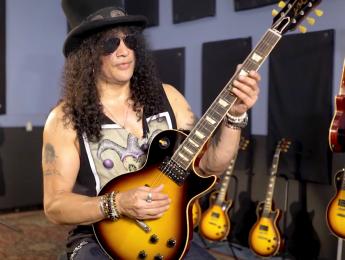 Diapasón de palorrosa brasileño en la nueva Gibson 1958 Les Paul Standard Slash Brazilian Dream