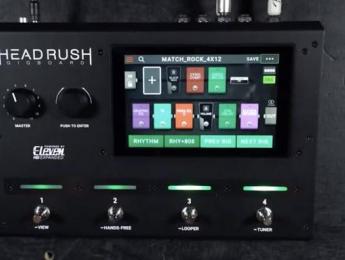 Headrush Gigboard, la versión reducida del multiefectos con pantalla táctil [Actualizado]