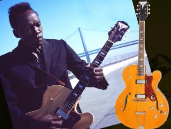 Epiphone celebra el centenario de John Lee Hooker con una replica de su modelo Zephyr
