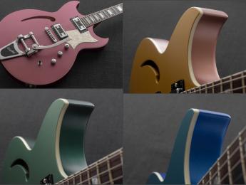 Reverend lanza una edición limitada del modelo Tricky Gomez LE con 4 nuevos acabados