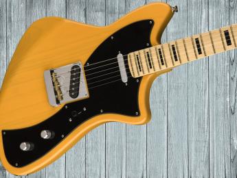 Meteora es la última guitarra de la serie Fender Parallel Universe